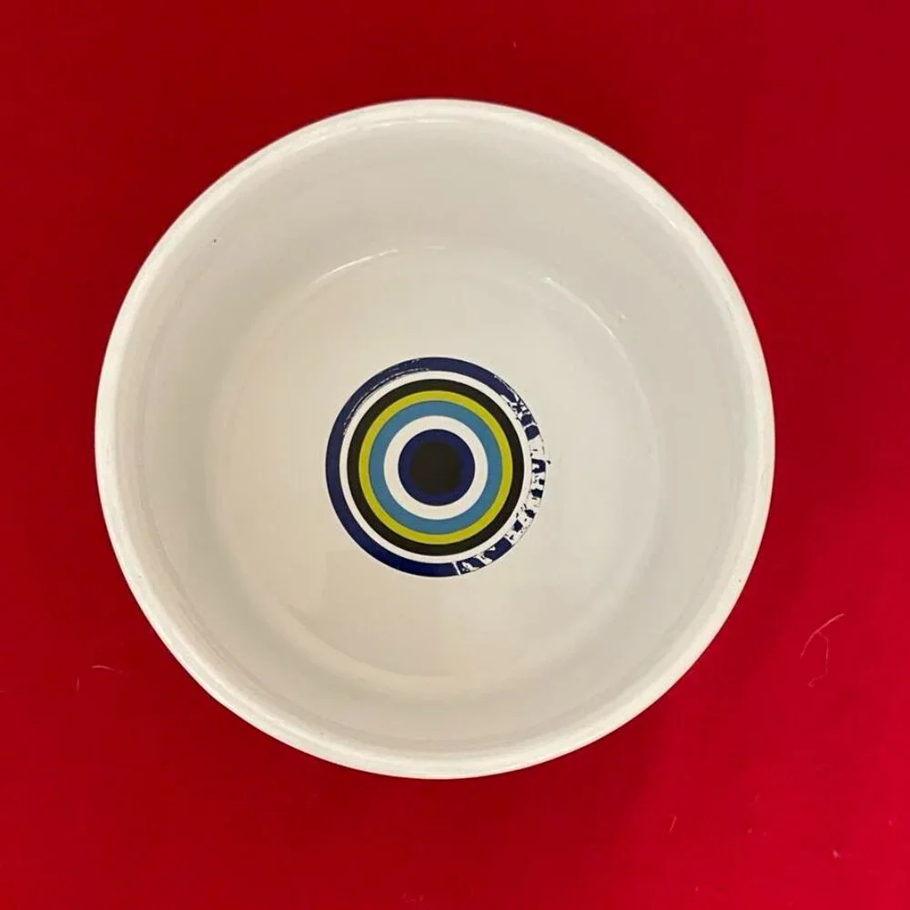Dog Dish: Colorful Stripes Pet Dish, Medium